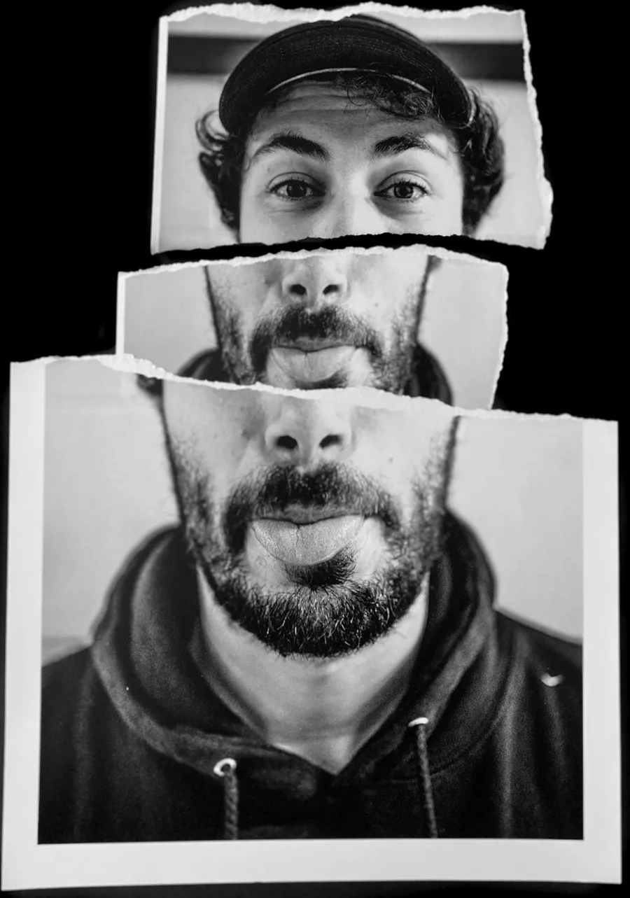 Ritratti fatti a pezzi: la fotografia strappata di Alan Zeni — 4