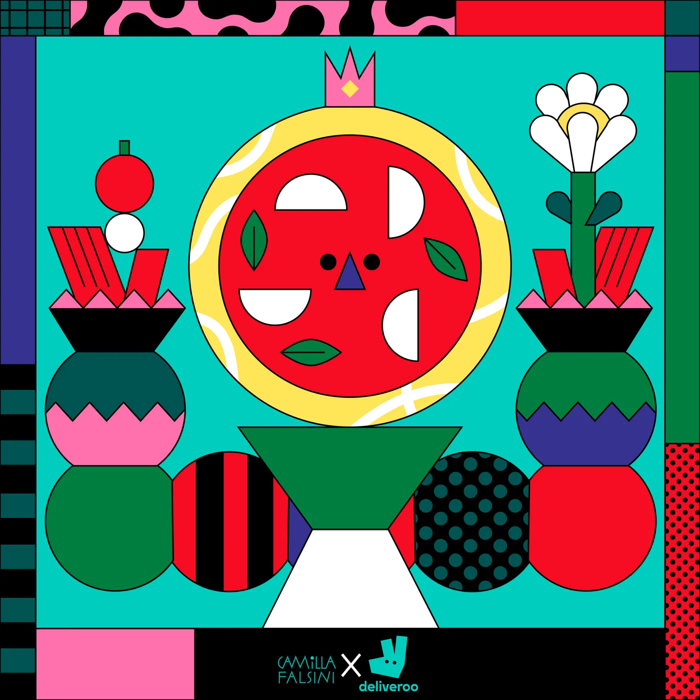 Un brand illustrato dalla A alla Z: Deliveroo — 11