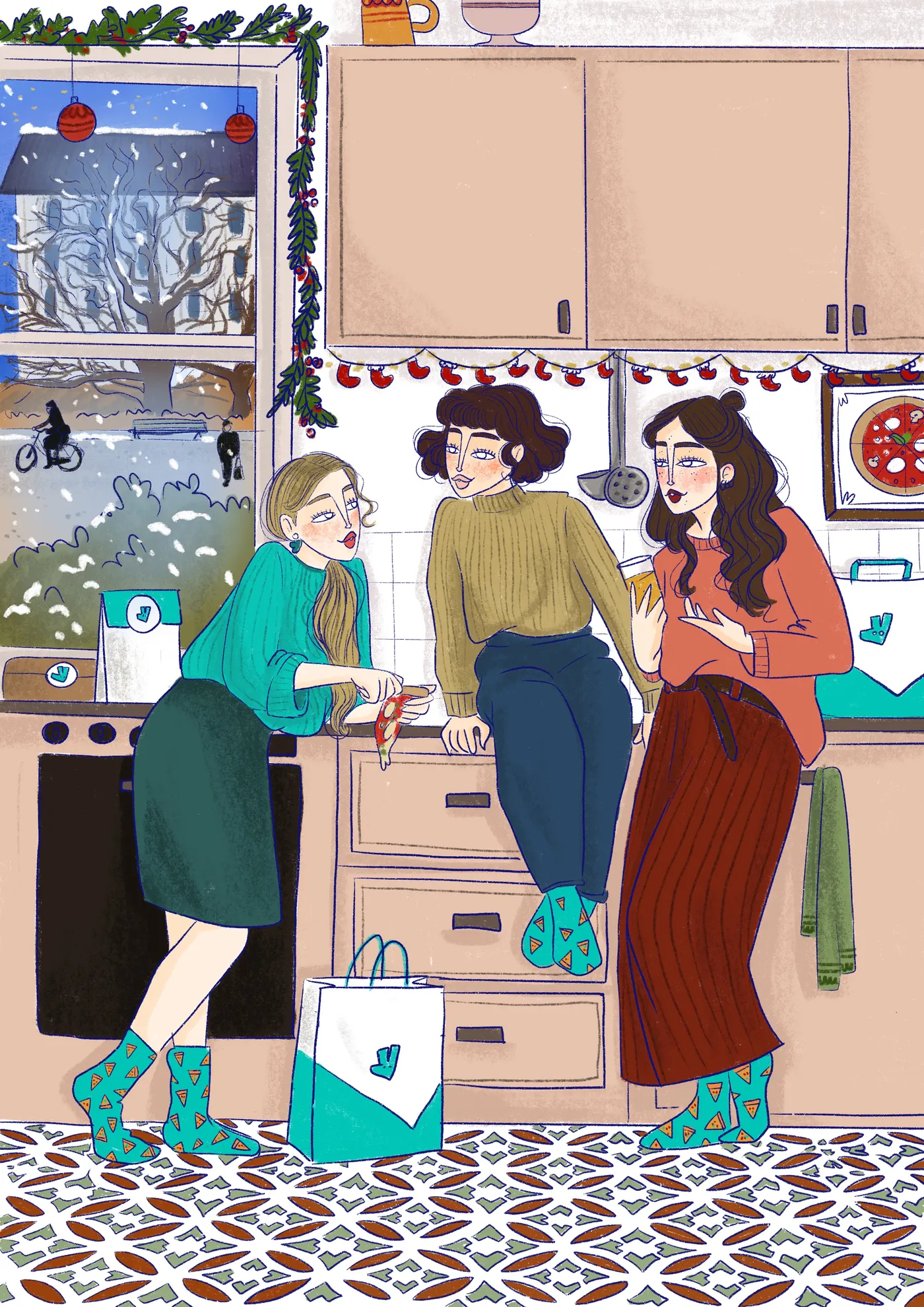 Un brand illustrato dalla A alla Z: Deliveroo — 1