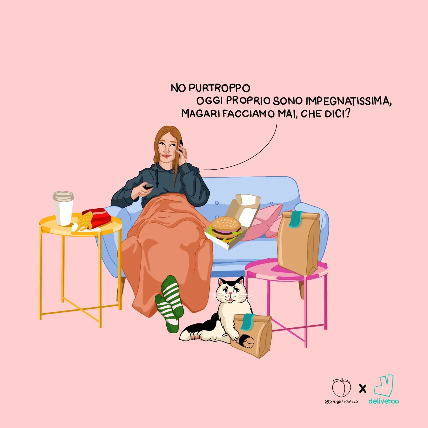 Un brand illustrato dalla A alla Z: Deliveroo — 14