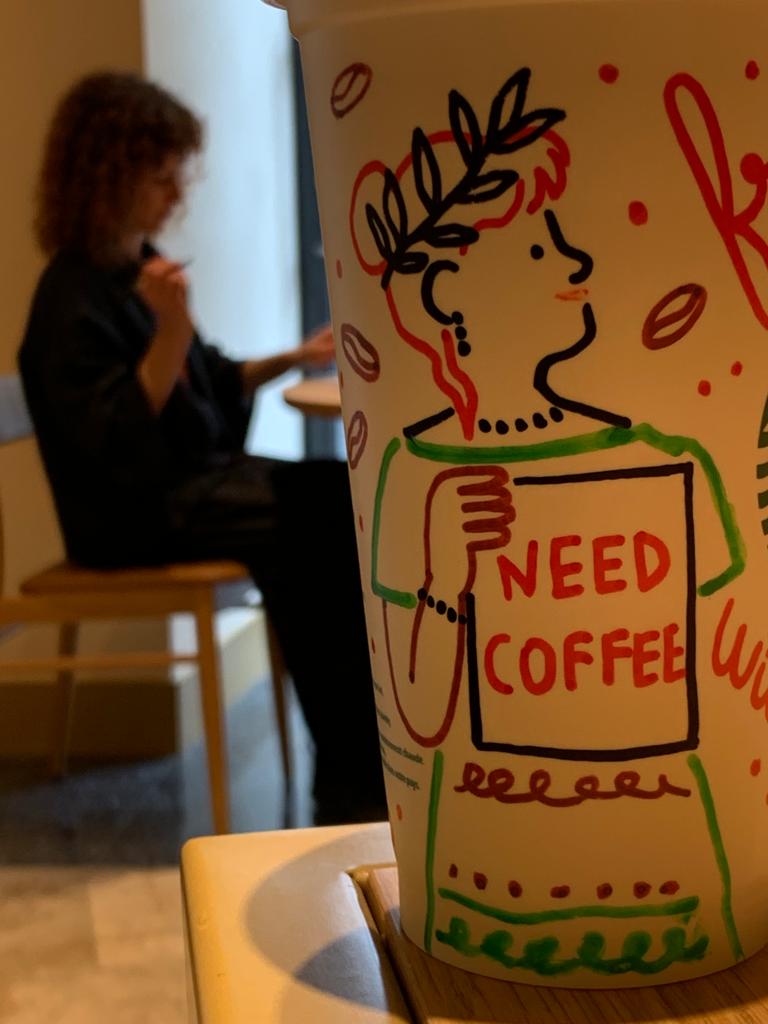 L'arrivo di Starbucks a Roma, illustrato — 4
