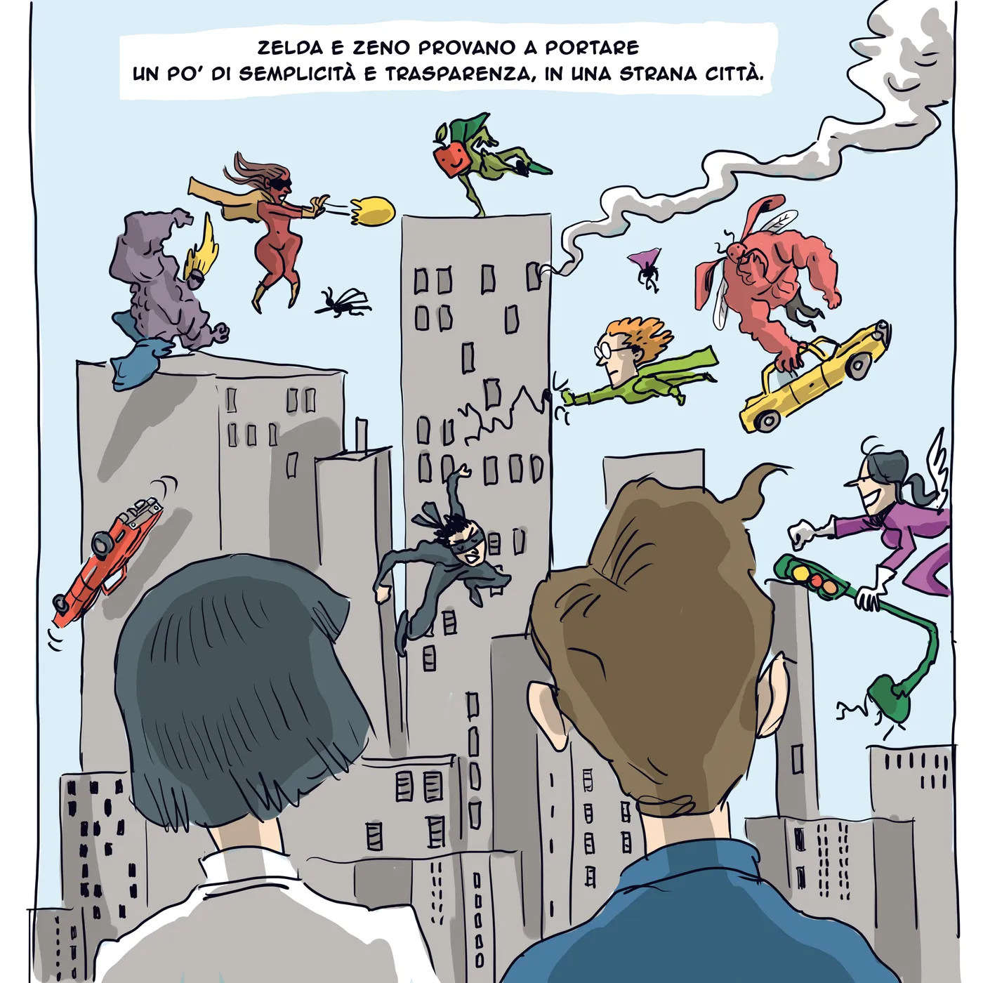 Zurich Connect spiega la privacy a fumetti — 3