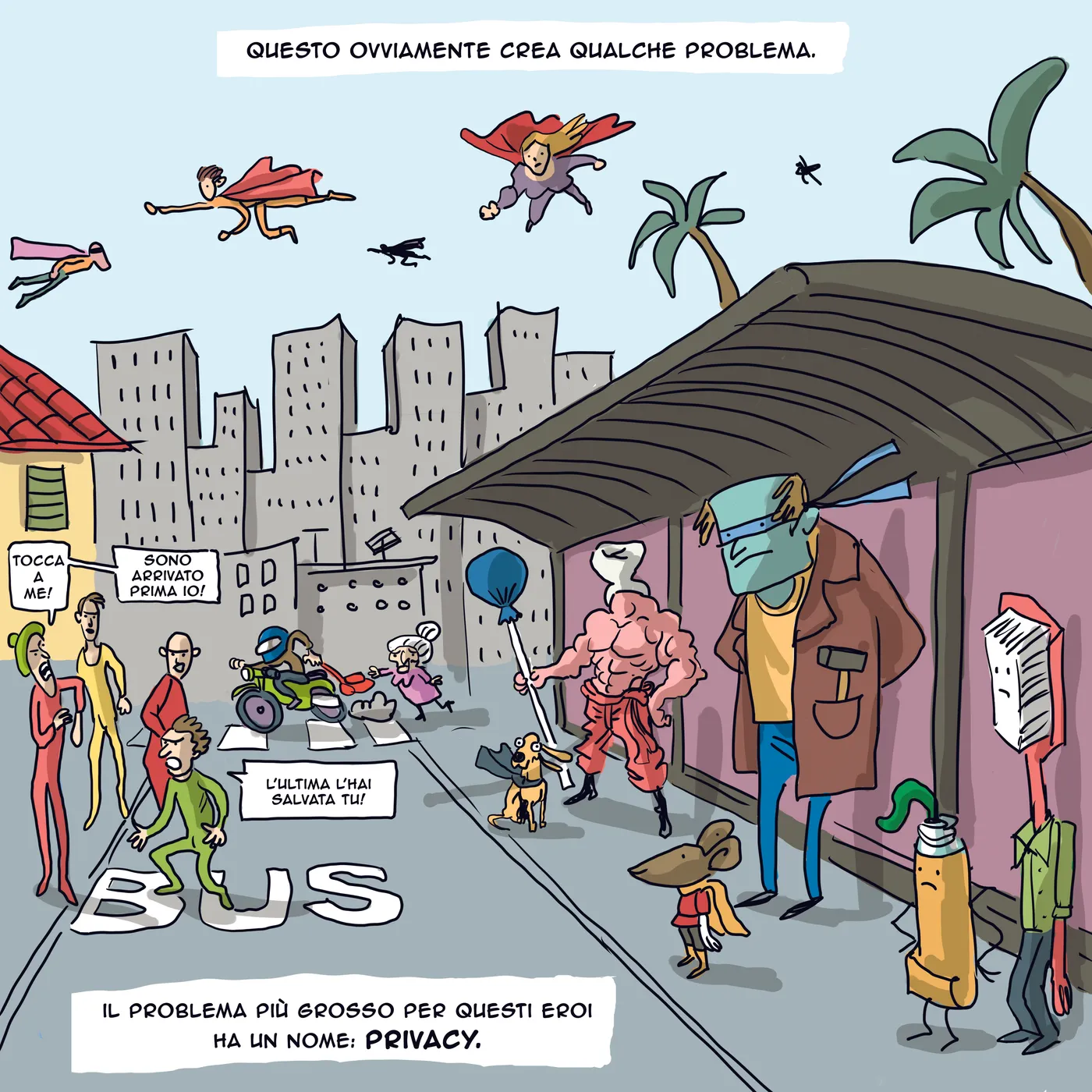 Zurich Connect spiega la privacy a fumetti — 5