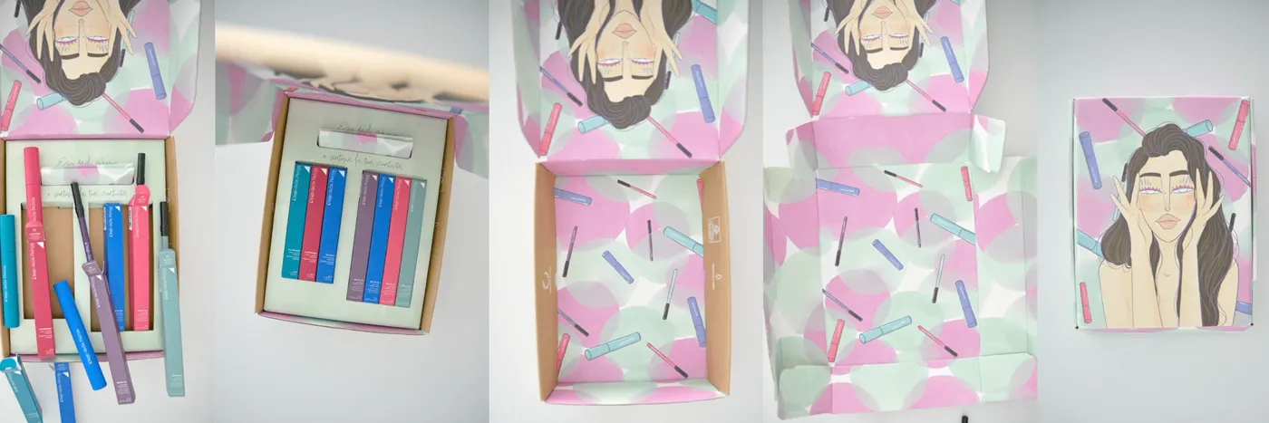 Un packaging che si riusa: il lancio Diego dalla Palma firmato Charlotte Le Bleu — 1