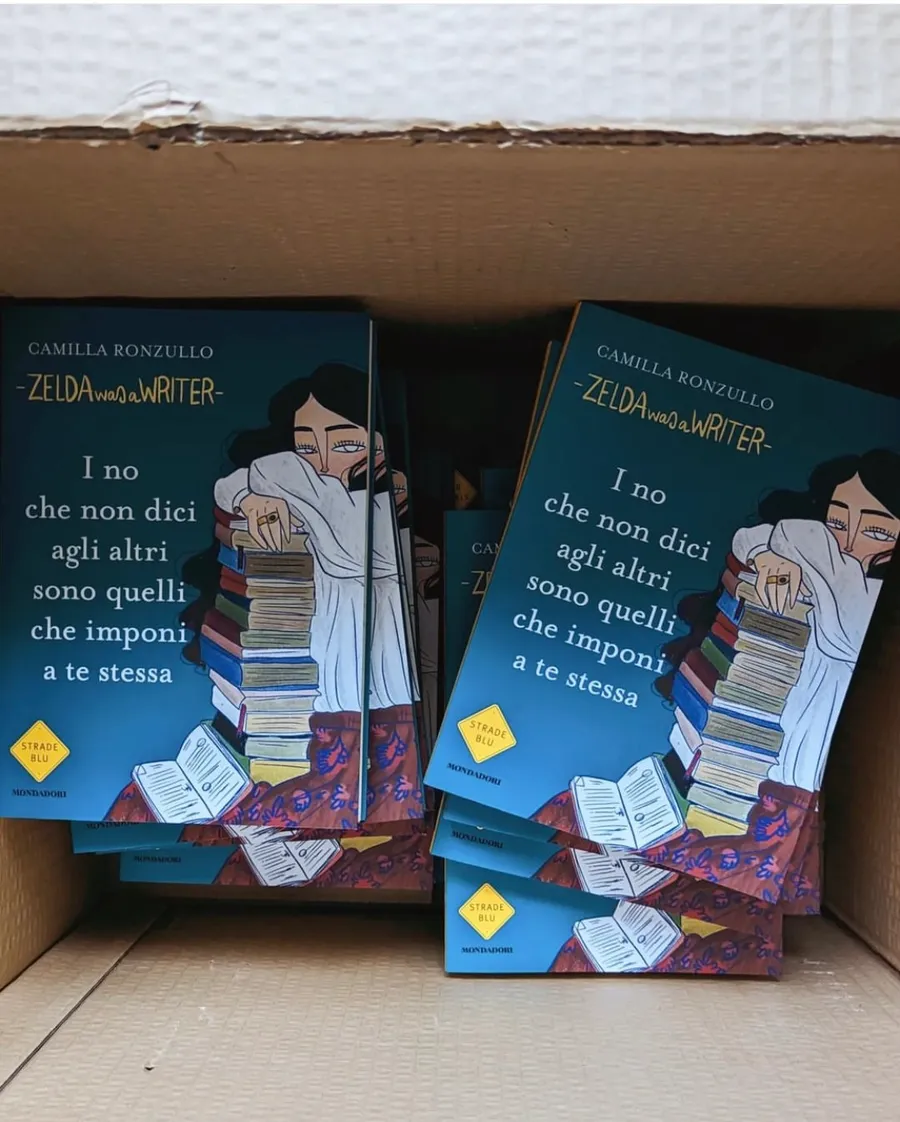 La cover di Zelda was a Writer: Charlotte Le Bleu per Mondadori — 2