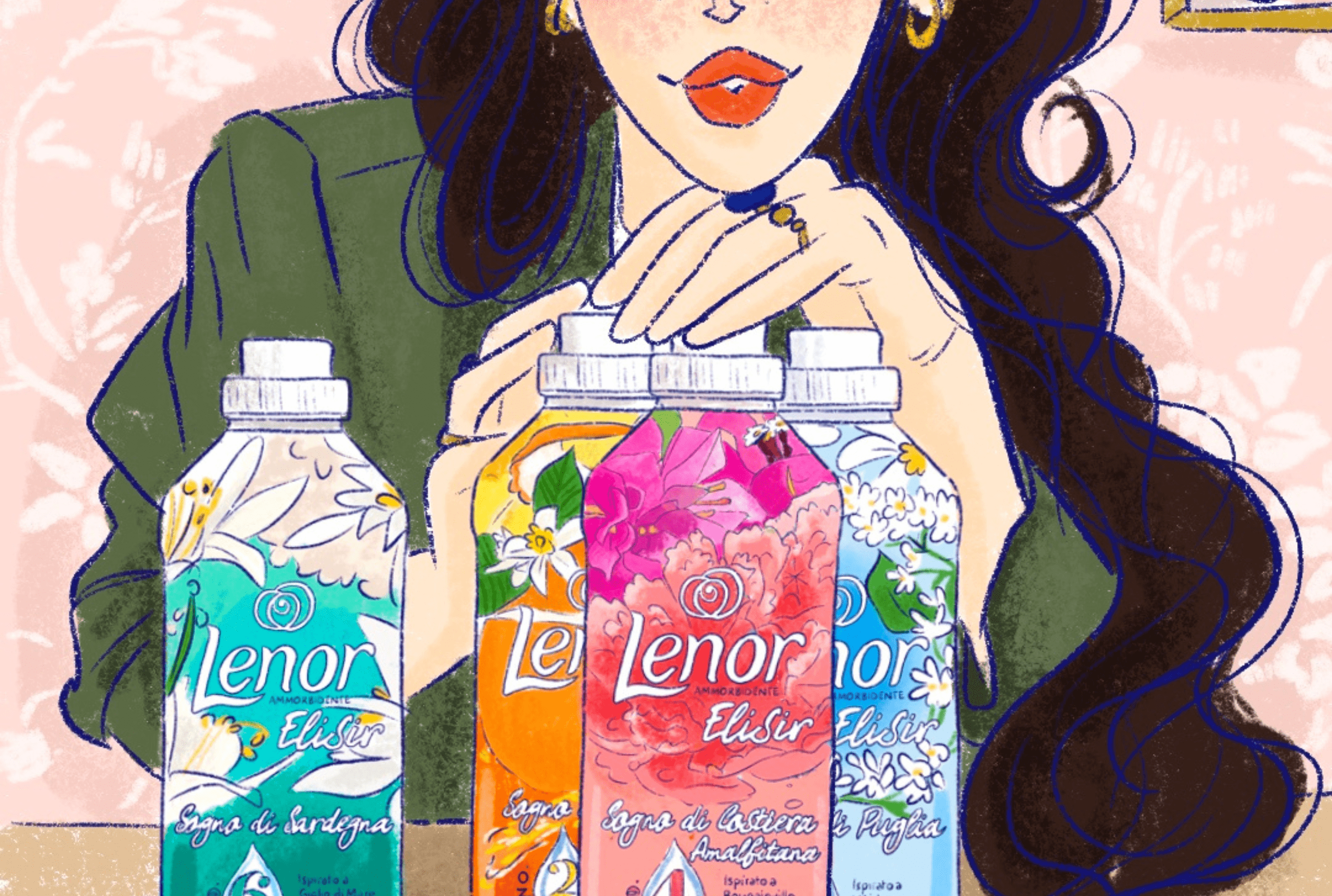 Lenor mette in scena ritratti e terre d'Italia