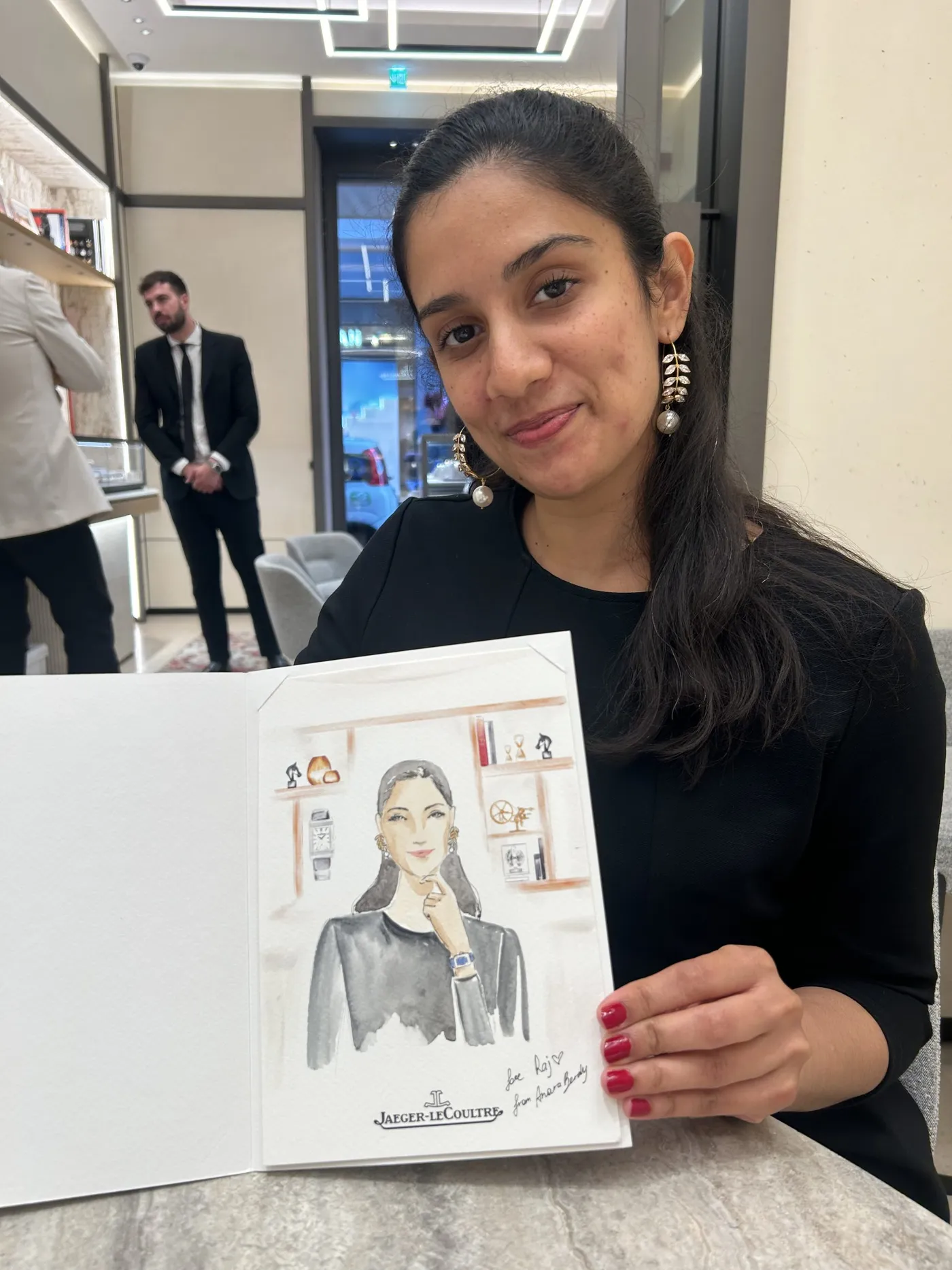 Il lusso disegnato in boutique: il live sketching per Jaeger-LeCoultre — 5