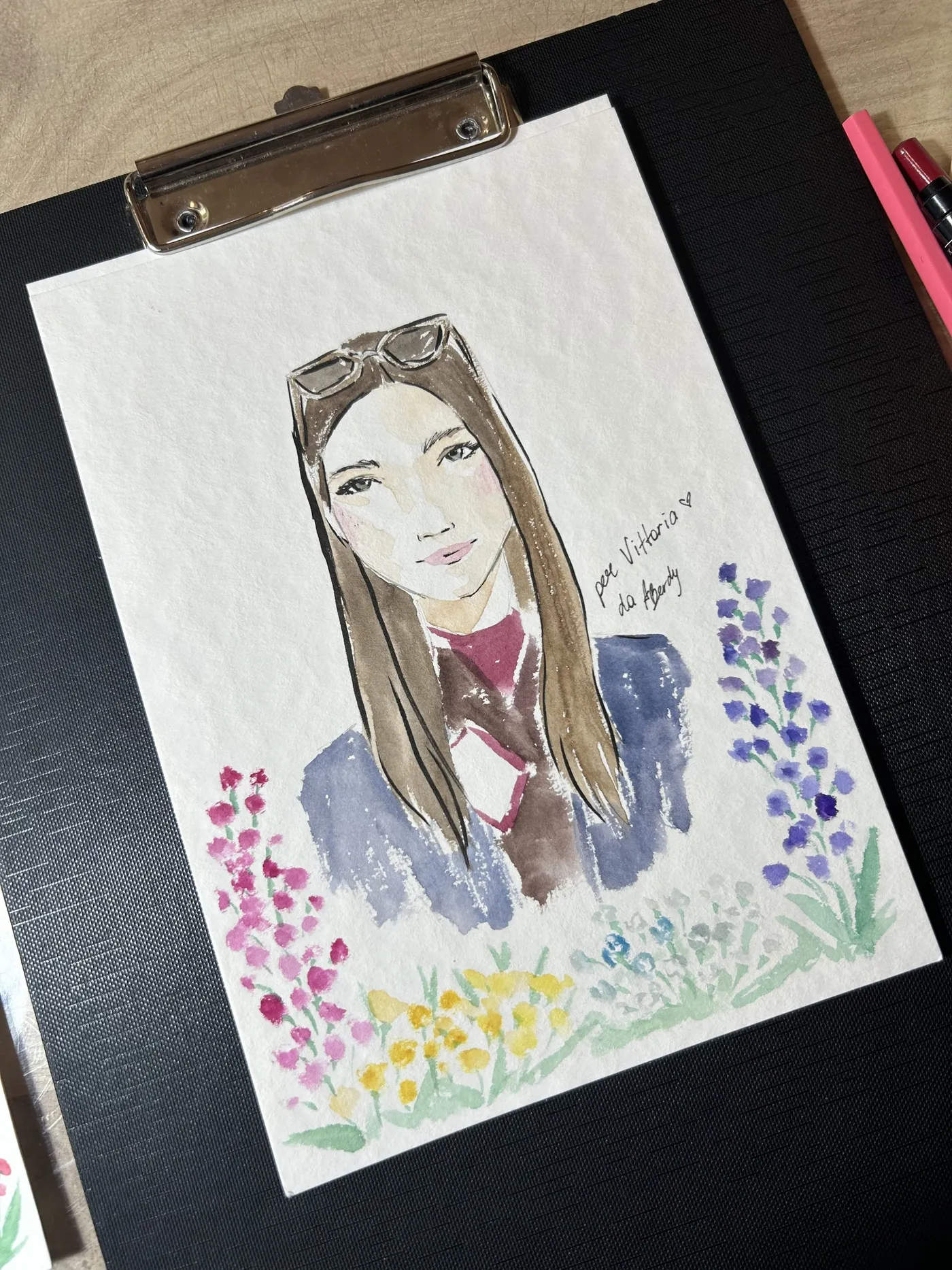 Il live sketching entra nel beauty di La Coach delle Unghie — 2