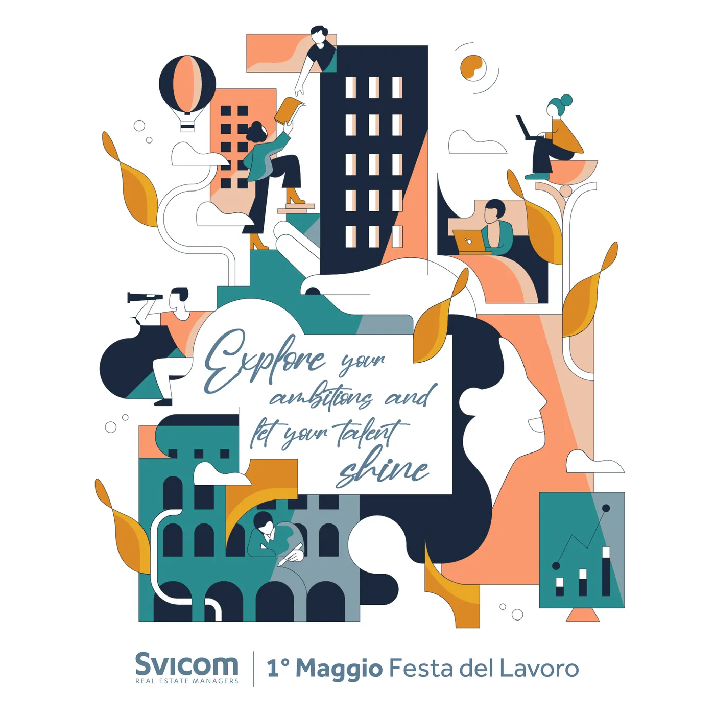 Quattro anni di ricorrenze illustrate: i valori aziendali di Svicom — 2