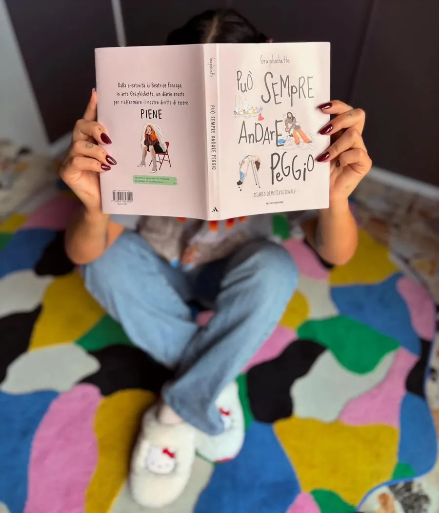 Un diario che demotiva (con ironia): Gra.phichette per Mondadori Electa — 2