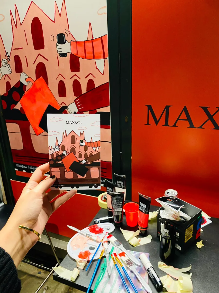 Il chiosco MAX&Co a Milano diventa d'autore — 2