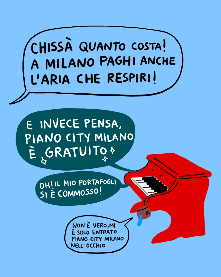 Piano City Milano sfata le scuse con l'ironia — 2