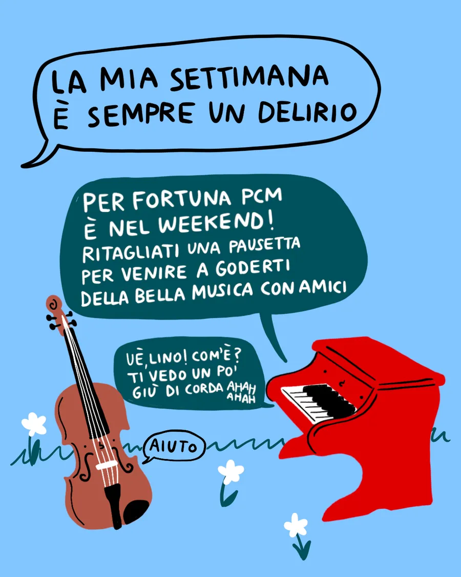 Piano City Milano sfata le scuse con l'ironia — 8