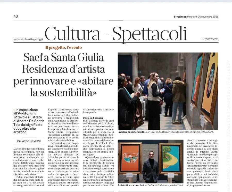 SAEF racconta per immagini l'arte di abitare la sostenibilità — 7